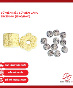 SỨ VIÊN MÈ / SỨ VIÊN VÀNG 25X25 MM (15KG/BAO)