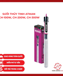 Sưởi Thủy Tinh Atman CH-100W, CH-200W, CH-300W